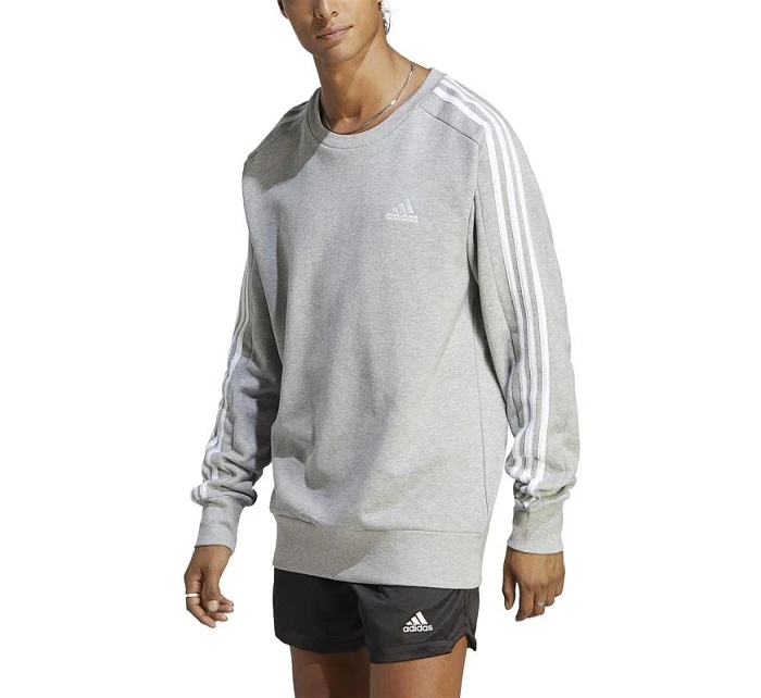 Mikina adidas Essentials French Terry s tromi pruhmi M IC9319