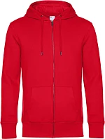 B&C KING Zipped Pánská mikina s kapucí red model 22484150 B&C KING Zipped Pánská mikina s kapucí red model 22484150