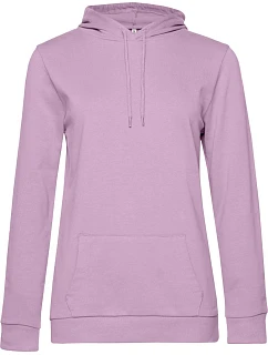 B&C #Hoodie /women Dámska mikina s kapucňou 01.W04W candy pink