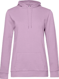 B&C #Hoodie /women Dámska mikina s kapucňou 01.W04W candy pink