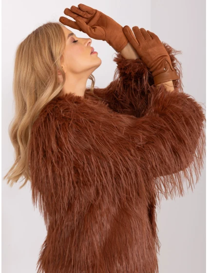 Rukavice AT RK 239507.53P svetlo hnedá