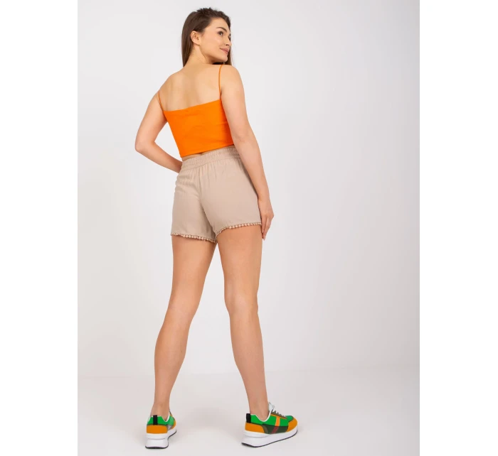 Šortky model 17404313 béžové - FPrice