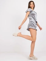 Pyžamo WN PI 02.97 tmavo šedá