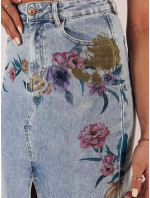 VIALA modrá džínsová sukňa Dstreet CY0435