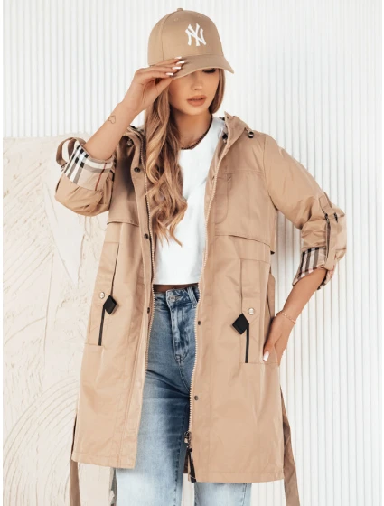 Dámska prechodná bunda CIVIT beige FashionStreet TY4215