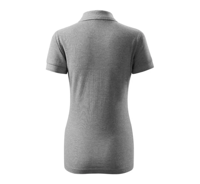 Dámske tričko Pique Polo Free (tmavosivé)