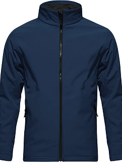 Pánská 3vrstvá softshellová bunda 40. navy model 22517132 - Promodoro