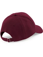 Beechfield B 65 6-panelová čiapka s kšiltom „Pro Style“ 53.0065 bordová Beechfield B 65 6-panelová čiapka s kšiltom „Pro Style“ 53.0065 bordová