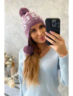 Dámske uši Balbina K381 fialové