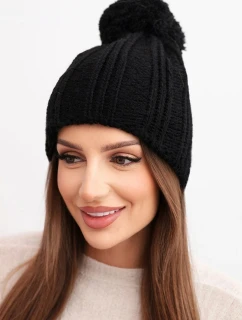 Fleecová čepice  hnědá model 21865226 - K-Fashion