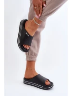 Dámské sandály na platformě Big Star model 21652623 černé - Big Star Shoes Dámské sandály na platformě Big Star model 21652623 černé - Big Star Shoes