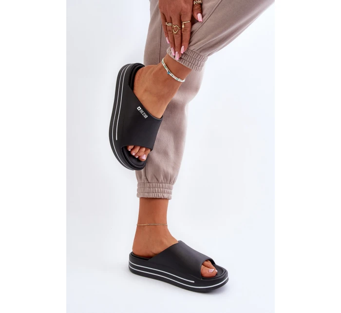 Dámské sandály na platformě Big Star model 21652623 černé - Big Star Shoes Dámské sandály na platformě Big Star model 21652623 černé - Big Star Shoes