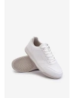 Sneakersy Męskie Z Eko Skóry Białe Radikalle Sneakersy Męskie Z Eko Skóry Białe Radikalle