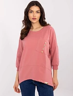 Blúzka CLM BZ 1263.49 tmavoružová