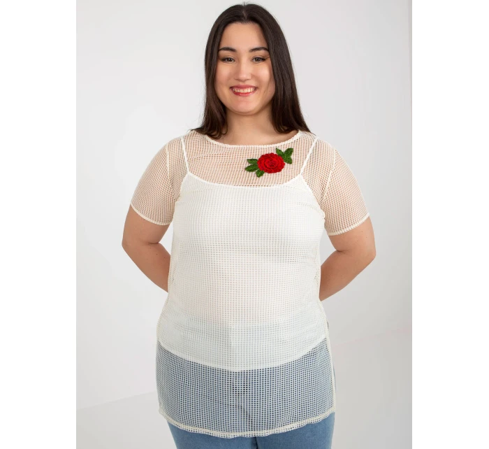 Blúzka LK BZ 506238.40P svetlo béžová Blúzka LK BZ 506238.40P svetlo béžová