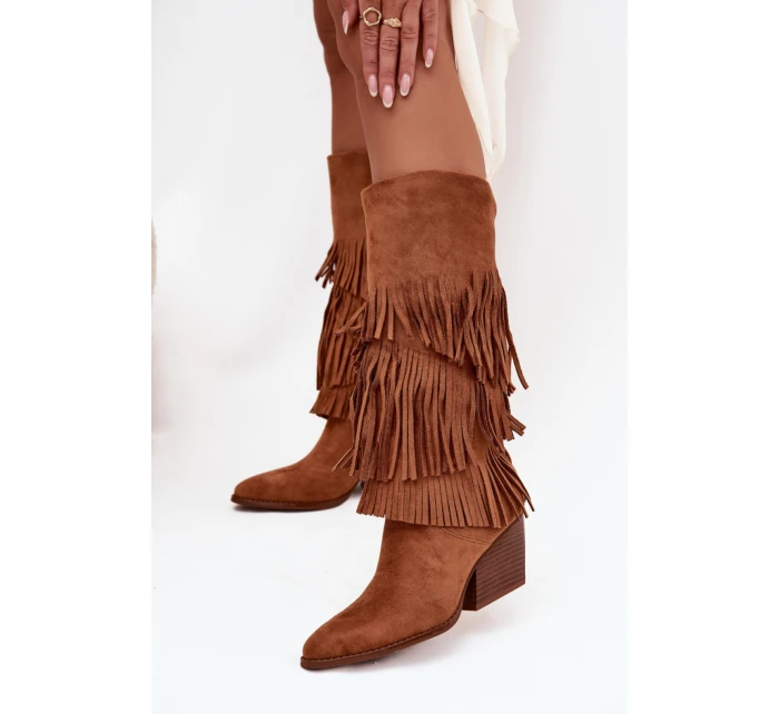 Topánky na podpätku model 217823 Krok vo veľkom štýle