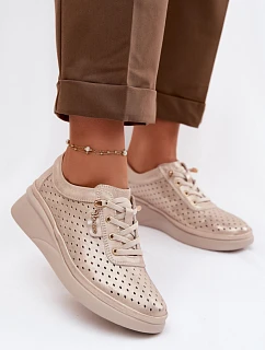 Poloplatformové topánky model 226324 Krok v štýle