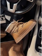 Dámské zateplené sněhule camel Dstreet model 21981885 - FashionStreet