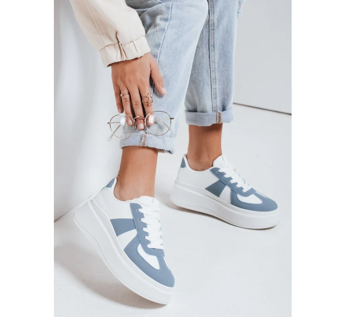 Dámské tenisky na platformě blue model 21991708 - Dstreet