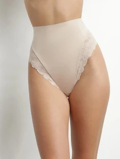 Dámská krajková tanga s vysokým pasem model 21738300 THONG  tělová - DIM