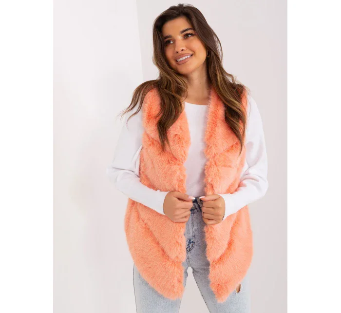 Kamizelka AT KZ model 19005969 brzoskwiniowy - FPrice Kamizelka AT KZ model 19005969 brzoskwiniowy - FPrice