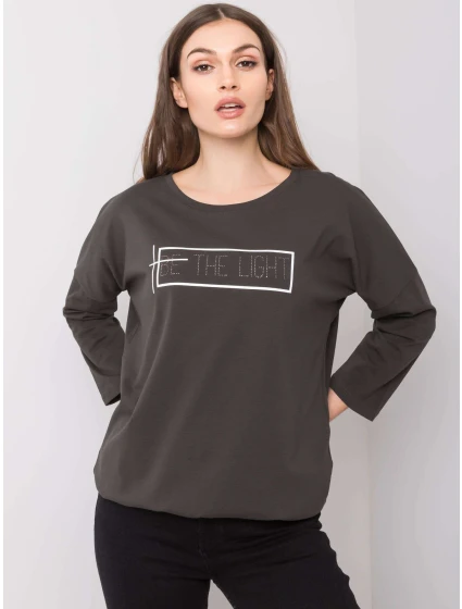 Blúzka RV BZ 6222.18 tmavá khaki