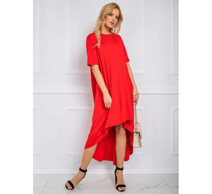 RV SK šaty R4889.09 červená