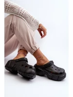 Dámske penové papuče na pevnej podrážke čierne Witima Dámske penové papuče na pevnej podrážke čierne Witima