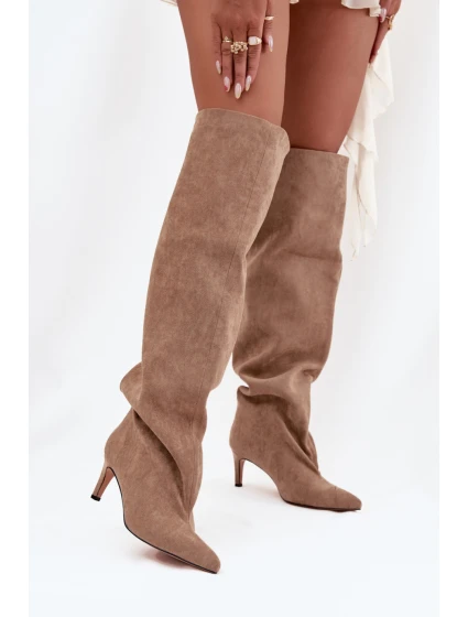 Topánky na podpätku model 216997 Krok vo veľkom štýle