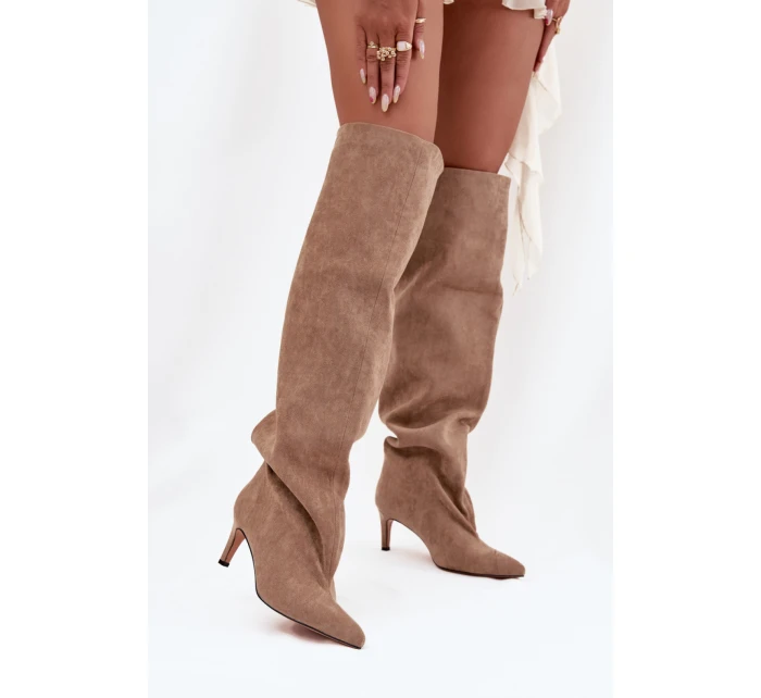 Topánky na podpätku model 216997 Krok vo veľkom štýle