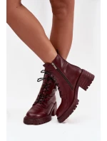 Šnurovanie vyšší model 219113 Krok v štýle