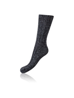 Zimní unisex ponožky model 18863065 STYLE SOCKS   černá - Bellinda