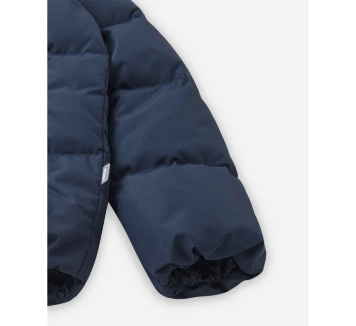 dětská péřová bunda Navy 3 Junior Unisex nepromokavá tmavě modrá model 21351547 - Reima