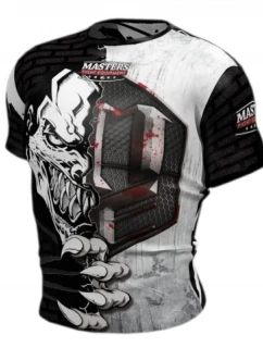 Masters tréningové tričko MFC DARK SIDE "BLACK SCRATCH" M 06324-M
