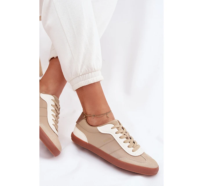 Dámské tenisky Big Star TT274420 tmavě béžové