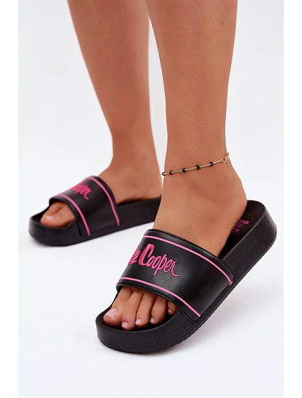 Dámské sandály na platformě model 22275427 Černé - Lee Cooper