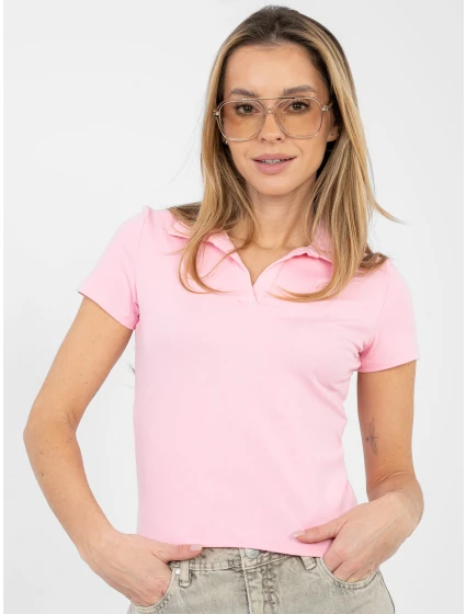 Bluzka PM BZ model 21923954 jasny różowy - FPrice Bluzka PM BZ model 21923954 jasny różowy - FPrice