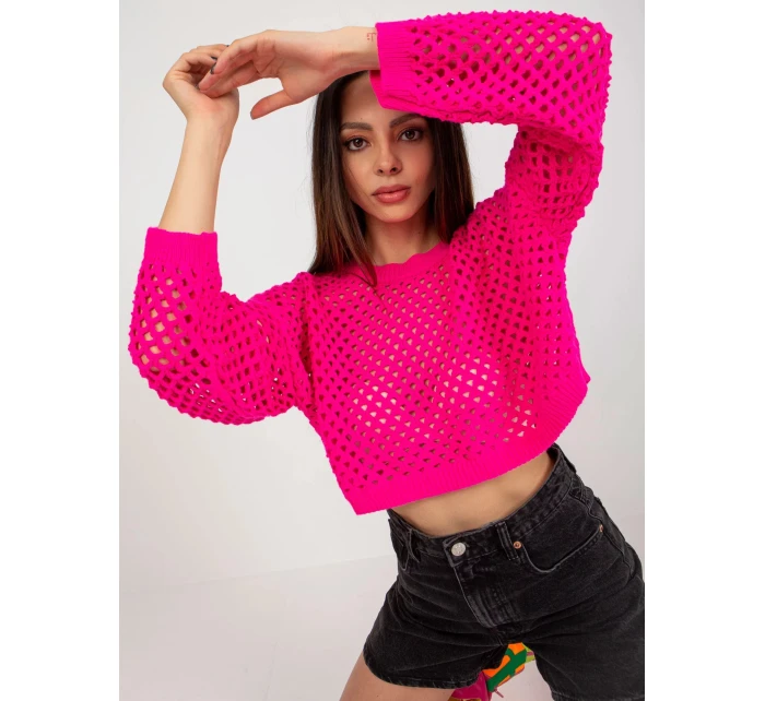 Dámský svetr BA SW model 21770350 fluo růžový - FPrice