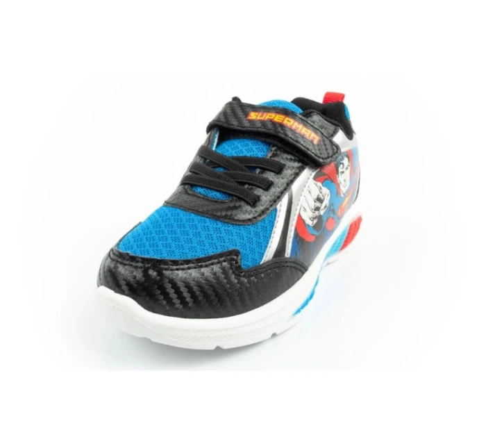 Leomil Detská športová obuv Tenisky pre chlapcov Superman LED