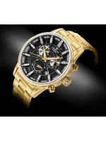 Pánské hodinky Chronograph Sapphire Gold Black model 21807517 - Giewont Pánské hodinky Chronograph Sapphire Gold Black model 21807517 - Giewont