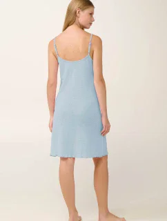 Vamp - Letná žakárová nočná košeľa na ramienka 22902 - Vamp