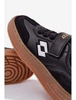 Dětské tenisky na suchý zip LOTTO MAKERA 2601250K Černé