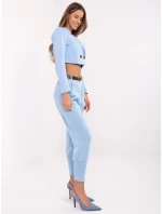 Spodnie DHJ SP model 20849280 jasny niebieski - FPrice Spodnie DHJ SP model 20849280 jasny niebieski - FPrice