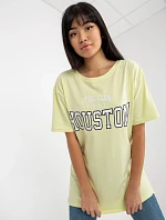 Dámske tričko EM TS 527 1.26X svetlo žltá - FPrice