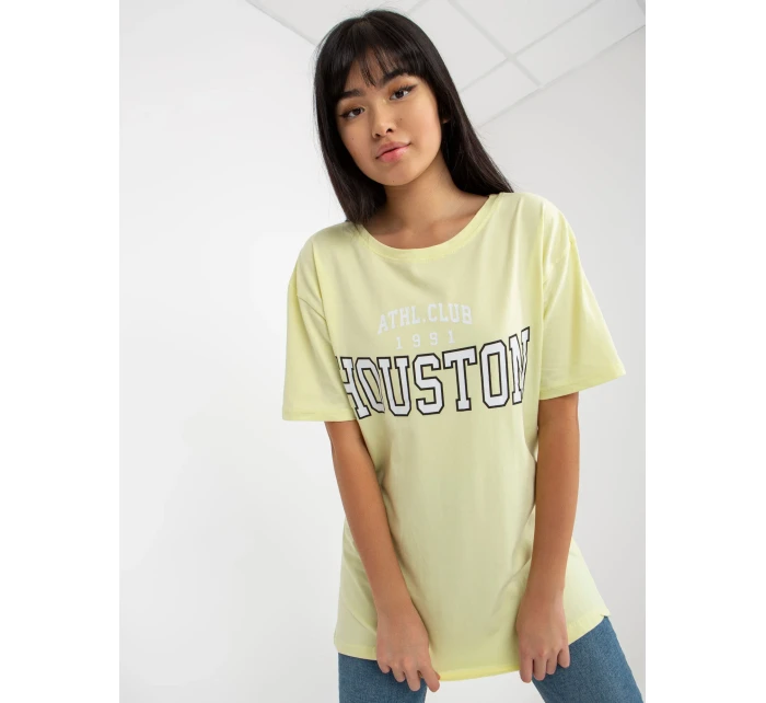 Dámske tričko EM TS 527 1.26X svetlo žltá - FPrice