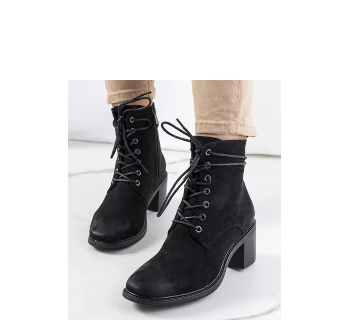 Topánky na podpätku model 204856 Solea