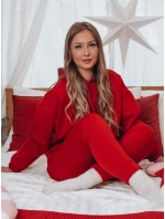 PREMIUM dámská tepláková souprava červená Dstreet model 21982251 - FashionStreet