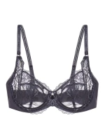 Dámska podprsenka Wild Peony Florale Bra W - GRAY - sivá 00DK - TRIUMPH