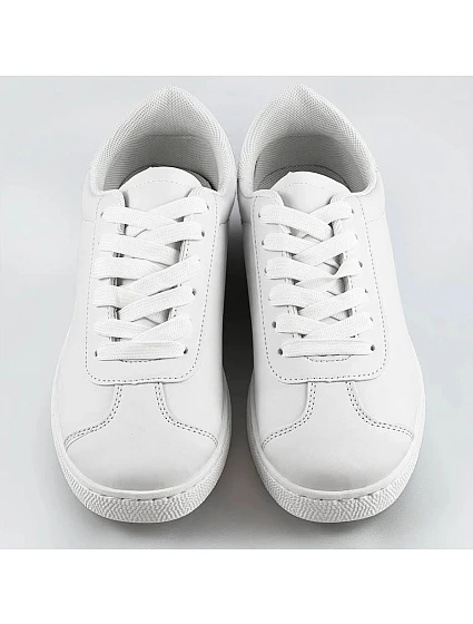 Bílé dámské šněrovací sneakersy model 17153559