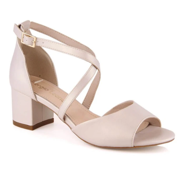 Sandále na podpätku Sergio Leone W SK367C